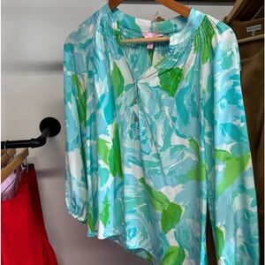 Lilly Pulitzer 100% silk blouses